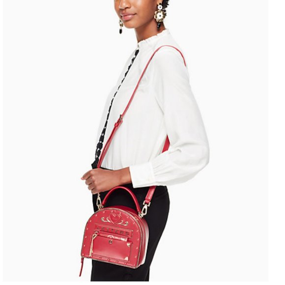 kate spade red yours truly mailbox purse crossbody bag RARE nwt - Picture 6 of 8